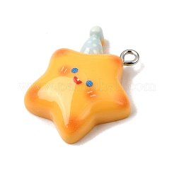 Opaque Resin Pendants&nbsp;RE-CBAAB56-03