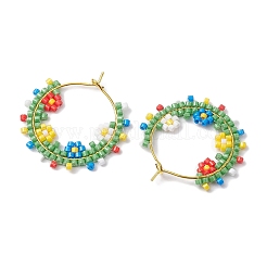Brass Hoop Earring&nbsp;EJEW-MZ00197