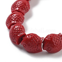 Synthetic Coral Carved Beads Strands&nbsp;CORA-C003-13B-02
