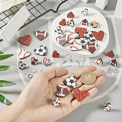 DIY Sport Theme Earring Making Kit&nbsp;DIY-TA0006-11