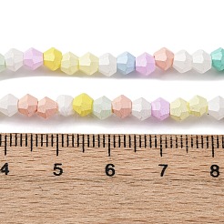 Baking Paint Glass Beads Strands&nbsp;LAMP-R020-02B
