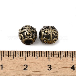Tibetan Style Rack Plating Brass Bead&nbsp;KK-Q805-34AB