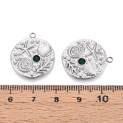 304 Stainless Steel Pendants&nbsp;STAS-N109-204P