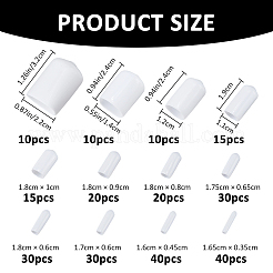 270Pcs 12 Styles Synthetic Rubber Sleeve&nbsp;FIND-FH0017-88