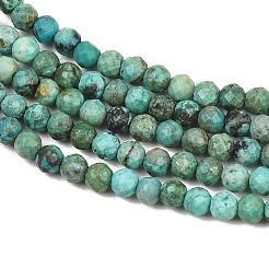 Natural HuBei Turquoise Beads Strands&nbsp;GG-CBA767B-A02-3MM
