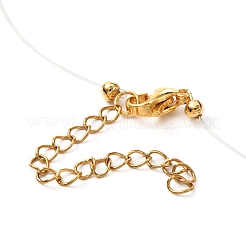 Brass Cable Chains Pendant Necklaces Sets&nbsp;NJEW-JN03721-02