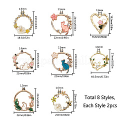 Alloy Pendants&nbsp;ENAM-SC0001-39