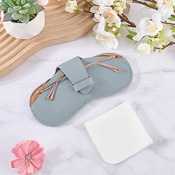 1Pc Cowhide Eyeglass Cases&nbsp;ABAG-CN0001-58C