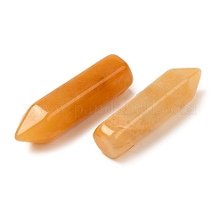 Natural Topaz Jade Pointed Pendants&nbsp;G-C158-05G