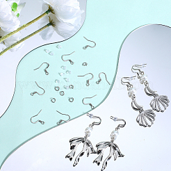 300Pcs 304 Stainless Steel French Earring Hooks&nbsp;STAS-SP0001-35