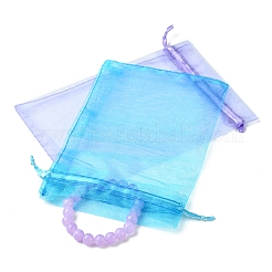 Organza Bags Jewellery Storage Pouches Wedding Favour Party Mesh Drawstring Gift&nbsp;OP-FS0001-04A