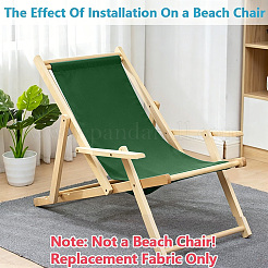 1Pc Canvas Beach Chair Replacement Fabric&nbsp;AJEW-GF0015-48F