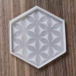 DIY Life of Flower Textured Cup Mat Silicone Molds&nbsp;SIMO-H009-05G