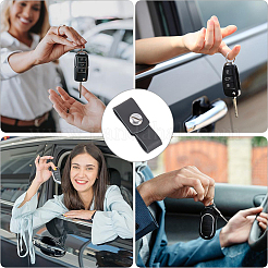 3 Bags Imitation Leather Car Keychain Straps&nbsp;FIND-CL0001-80A