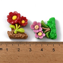 Opaque Resin Decoden Cabochons&nbsp;CRES-P030-B