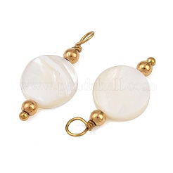 Natural Freshwater Shell Pendants&nbsp;SH-CBA5EEC-09G