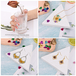 650 Pcs 13 Colors Aluminum Cabochons&nbsp;MRMJ-FW0001-01B