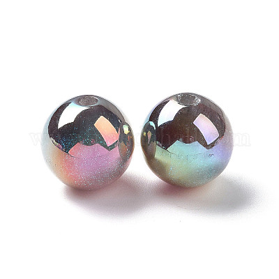 UV Plating Opaque Resin Beads&nbsp;RESI-A020-01B-1