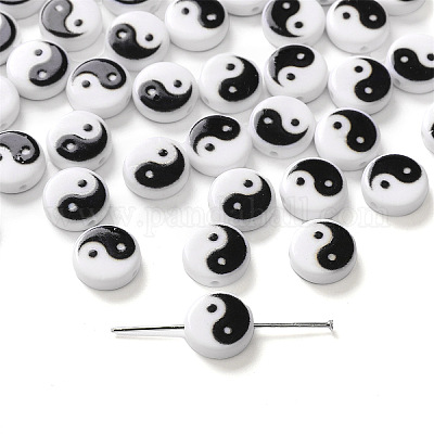 5Pcs Opaque Acrylic Beads&nbsp;PW-WG9B897-05-1