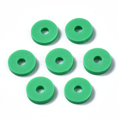 Handmade Polymer Clay Beads&nbsp;CLAY-R067-6.0mm-B06-1