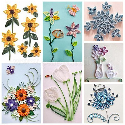Quilling Paper Strips&nbsp;DIY-J001-3mm-B32-1