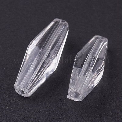 Transparent Acrylic Beads&nbsp;PC264Y-1