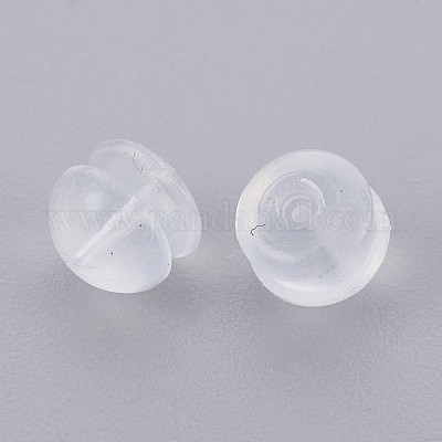 Silicone Ear Nuts&nbsp;SIL-P001-01-1