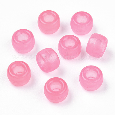 Transparent & Luminous Plastic Beads&nbsp;KY-T025-01-H06-1