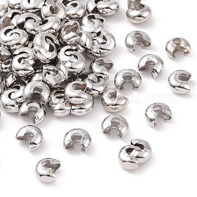 Iron Crimp Beads Covers&nbsp;IFIN-H030-NFN-NF-1