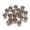Iron Bead Caps, Nickel Free, Antique Bronze, 10x4mm