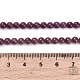 Natural Ruby Beads Strands&nbsp;G-L631-A01-4mm-A-5