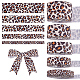 5 Rolls 5 Styles 5Yard Polyester Ribbons&nbsp;SRIB-FG0001-34-1