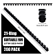 200Pcs Plastic Binding Combs&nbsp;OFST-GO0001-03-2