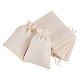 Burlap Packing Pouches Drawstring Bags&nbsp;ABAG-BC0001-05B-14x10-1