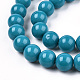 Opaque Solid Color Glass Beads Strands&nbsp;X-GLAA-T032-P8mm-13-3
