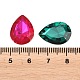 Acrylic Rhinestone Pointed Back Cabochons&nbsp;GACR-DJ0-13x18mmC-M-2