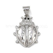 Wholesale Brass Micro Pave Cubic Zirconia Charms - Pandahall.com