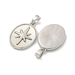Natural White Shell Pendants&nbsp;KK-A214-24P