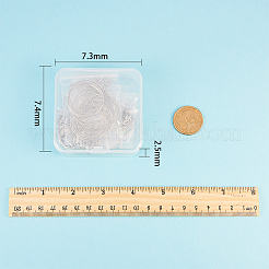 Brass Earring Findings&nbsp;KK-SC0001-04