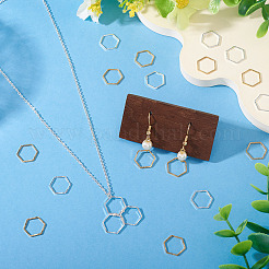 24Pcs 2 Colors Brass Linking Rings&nbsp;KK-TA0003-08