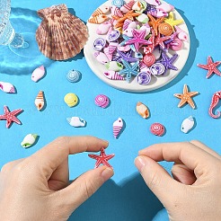 100G Craft Style Acrylic Pendants&nbsp;MACR-YW0004-54