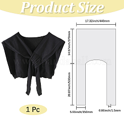 Polypropylene Sweater Shawl Wraps for Women&nbsp;AJEW-WH20080-27A