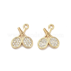 10Pcs Brass Charms&nbsp;KK-V006-05G-01
