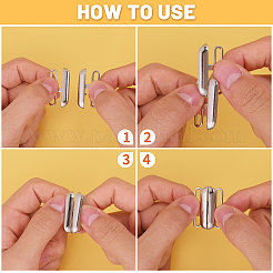 12Pcs Alloy Bikini Clips&nbsp;FIND-CA0009-77A