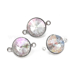 Glass Cone Connector Charms&nbsp;STAS-B108-13B