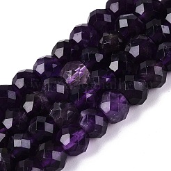 Natural Amethyst Beads Strands&nbsp;G-Q608-26A-02