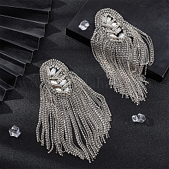 Fashionable Alloy Tassel Epaulettes&nbsp;AJEW-WH0278-05P