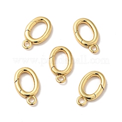 Brass Spring Gate Rings&nbsp;KK-J301-09G