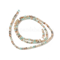 Electroplate Glass Beads Strands&nbsp;EGLA-I015-04A