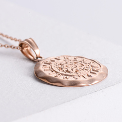 Vintage Punk Stainless Steel Saint Benedict Cross Medal Pendant Necklaces for Women Men&nbsp;UW7244
